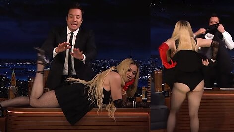 Madonna &bdquo;The Tonight Show Starring Jimmy Fallon&ldquo; laidoje