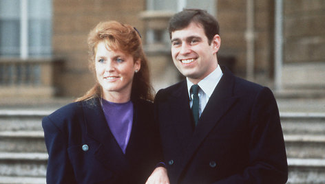 Princas Andrew ir Sarah Ferguson 1986