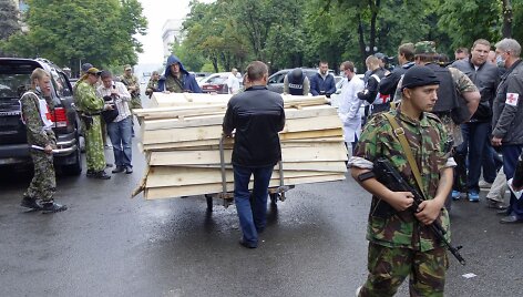 Teroristai kontroliuoja Luhansko miestą