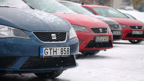 Slalomo varžybos SEAT taurei laimėti