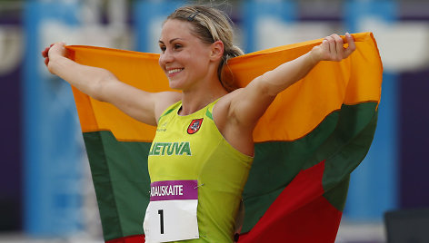 Laura Asadauskaitė Londono olimpinėse žaidynėse iškovojo aukso medalį.