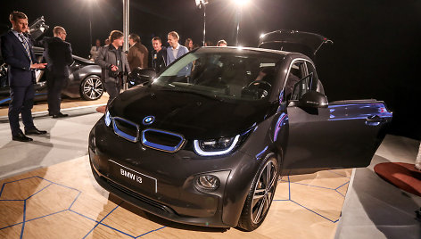 BMW i3 elektromobilis pristatytas lietuviams