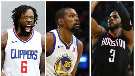DeAndre Jordanas, Kevinas Durantas ir Chrisas Paulas