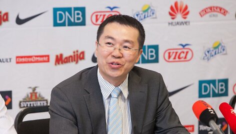 "Huawei" atstovas Baltijos &scaron;alyse G. Zhangas