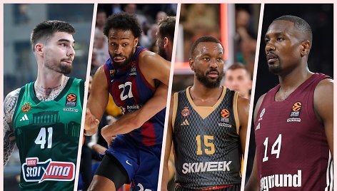 „Žalgirio“ naujoko pirmtakai: kaip NBA žaidėjams sekasi Eurolygoje šį sezoną