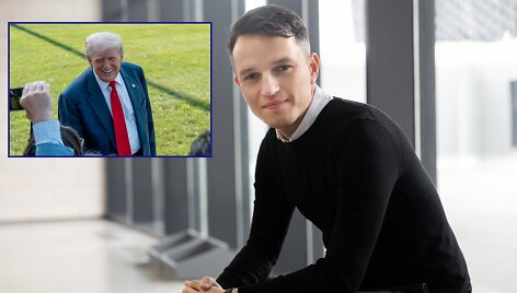 Donaldas Trumpas ir Linas Kojala