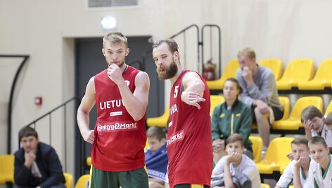 Domantas Sabonis ir Antanas Kavaliauskas