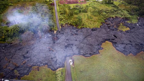 Kilauea ugnikalnio lava