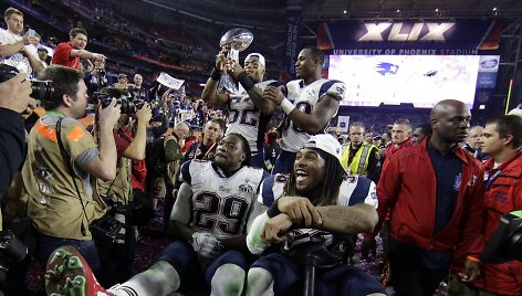 &bdquo;Super Bowl&ldquo; rungtynės tarp Naujosios Anglijos &bdquo;Patriots&ldquo; ir Sietlo &bdquo;Seahawks&ldquo;