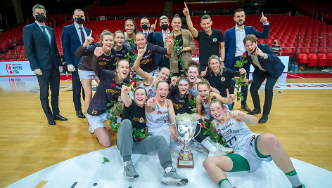 Karalienės taurės finalo dramoje &ndash; įspūdingas &bdquo;Kibirk&scaron;ties-MRU&ldquo; triumfas