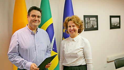 Carlosas Levensteinas pradėjo eiti Lietuvos garbės konsulo Brazilijoje pareigas