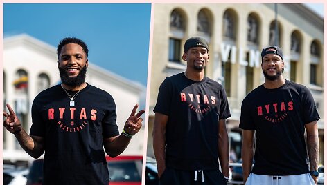 &bdquo;Rytas&ldquo; sulaukė žaidėjų: atvyko R.J.Cole'as, Javinas DeLaurier'as ir Justinas Gorhamas.