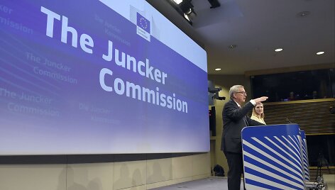 EP pradės svarstyti J.C.Junckerio pateiktas Europos Komisijos narių kandidatūras