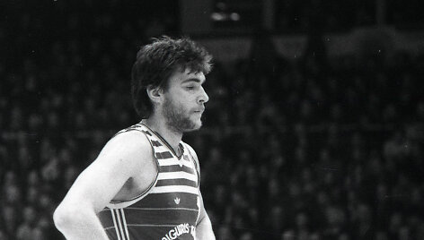 Arvydas Sabonis 1986 metų vasarį