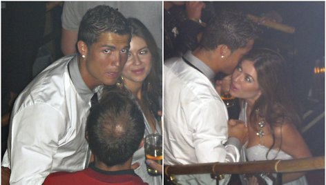 2009 metais užfiksuota, kaip Cristiano Ronaldo ir Kathryn Mayorga leidžia laiką Las Vegaso naktiniame klube.