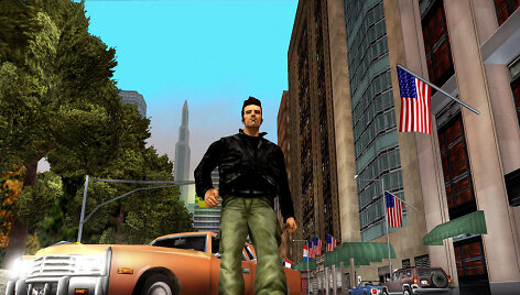 Žaidimų serijai &bdquo;Grand Theft Auto&ldquo; per cenzūros filtrus ne visada lengva prasmukti