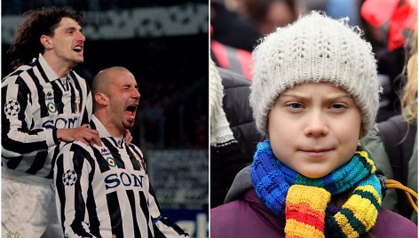 Gianluca Vialli dėkojo Gretai Thunberg.