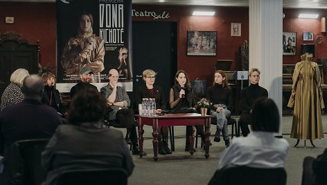 Triptiko „Dona Kichotė“ spaudos konferencija