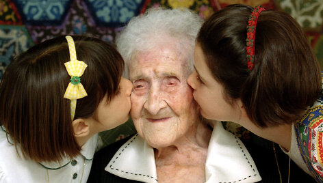 Seniausio amžiaus pasaulyje sulaukusi moteris &ndash; Jeanne Calment