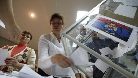 Neteisėtas &bdquo;referendumas&ldquo; rytų Ukrainoje
