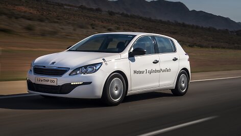 &bdquo;Peugeot 308&rdquo; su naujuoju benzininiu varikliu