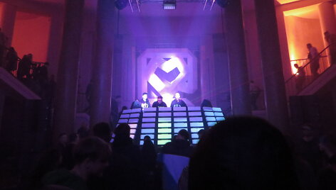 &bdquo;Techno Valentino&ldquo; vakarėlio akimirka