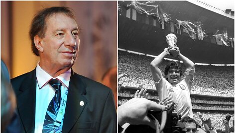 Carlosas Bilardo treniravo D.Maradoną, kai jie su Argentinos rinktine tapo pasaulio čempionais.