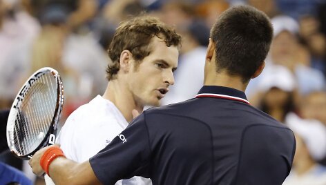Andy Murray ir Novakas Džokovičius