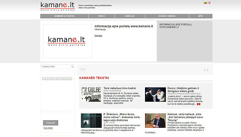 Kauno menininkų namų profesionalaus meno žinių portalas kamane.lt
