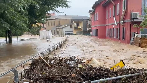 Potvynis Komo mieste