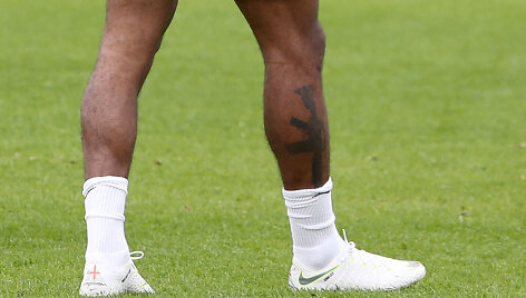 Raheemo Sterlingo tatuiruotė