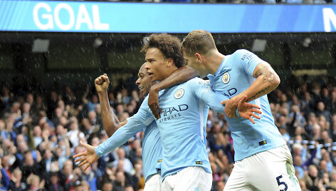 &bdquo;Manchester City&ldquo; namie 5:0 sutriu&scaron;kino &bdquo;Liverpool&ldquo; klubą.