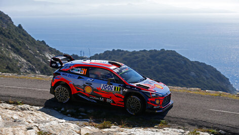 WRC etapas Korsikoje