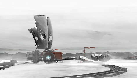 Žaidimo &bdquo;FAR: Lone Sails&ldquo; kadras