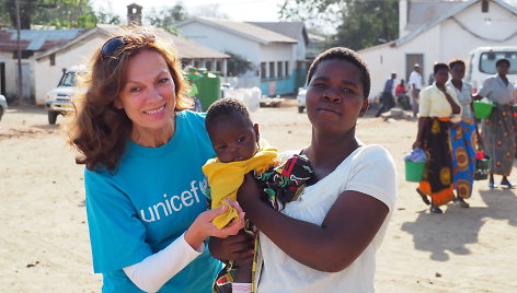 Virginija Kochanskytė UNICEF misijoje Malavyje