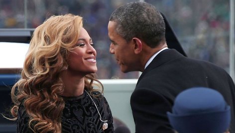 Beyonce ir Barackas Obama