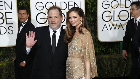 Harvey Weinsteinas su žmona Georgina Chapman