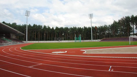 Alytus stadionas po sutvarkymo. Alytaus m. sav. nuotr.