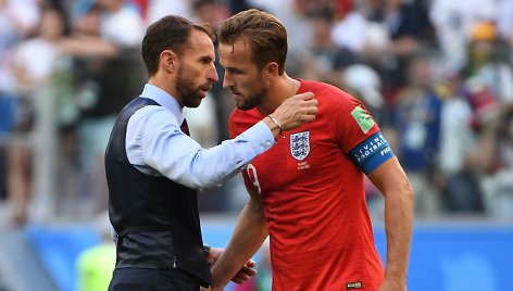 Garethas Southgate'as ir Harry Kane'as