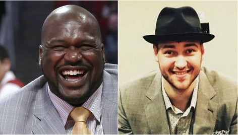 Shaquille'as O'Nealas ir Donatas Motiejūnas