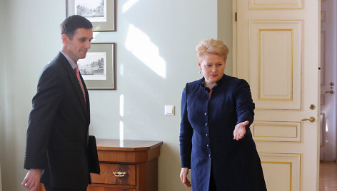 Gediminas Grina ir Dalia Grybauskaitė