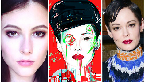 Kamilė Lukrecija Luko&scaron;iūtė, jos Rose McGowan pie&scaron;inys 