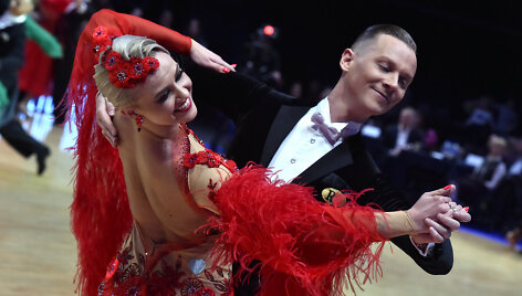 Evaldas Sodeika ir Ieva Sodeikienė Gintarinėje poroje