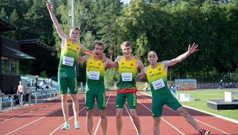 Einius Trumpa, Matas Janarauskas, Lukas Sutkus ir Tomas Keršulis