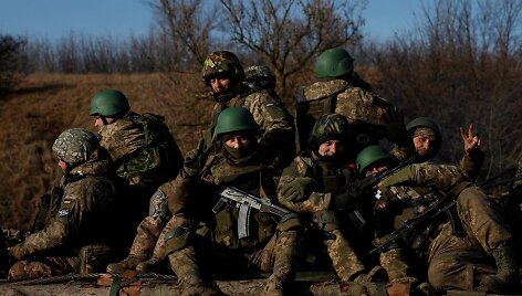 Ukrainos kariai mū&scaron;io lauke