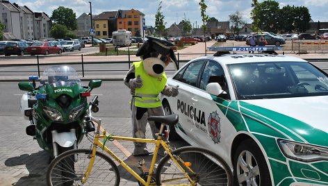 Alytaus policija paminėjo miesto gimtadienį