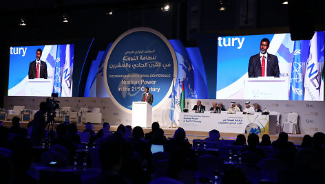 JT konferencija apie branduolinę energetiką Abu Dabyje