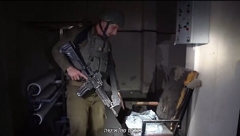 Izraelis mano aptikęs &bdquo;Hamas&ldquo; įkaitų kambarį po Gazos vaikų ligonine