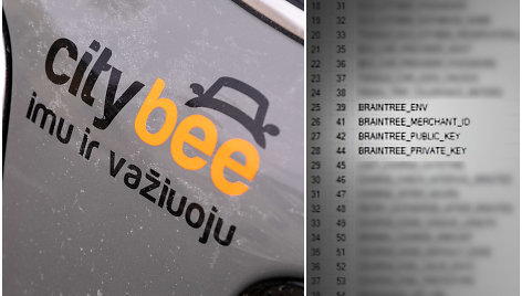 „Citybee“ ir nauji duomenys, susiję su „Braintree“