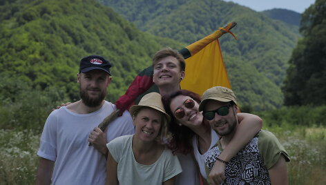 Grupės &bdquo;MaNNazz&ldquo; ir bičiulių gastrolių akimirka